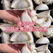 冻饺子馅怎么开,冷冻饺子馅怎么化开 