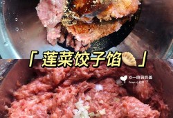 莲采饺子馅的做法（饺子莲菜饺子馅怎么拌）