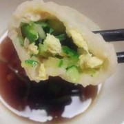 黄瓜鸡蛋包饺子-黄瓜鸡蛋饺子放五香面