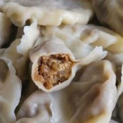 茄子馅包饺子