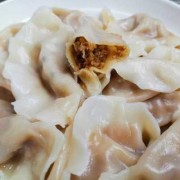 青蒜瘦肉饺子