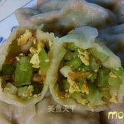 芹菜鸡蛋的饺子减肥吗