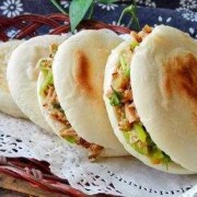 饺子肉夹馍美图_饺子皮做夹肉饼