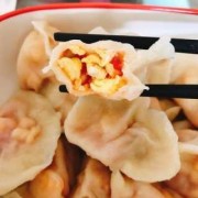 鸡蛋西红柿尖椒馅饺子,鸡蛋西红柿馅的饺子 