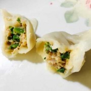 青蒜苗饺子馅_青蒜苗包饺子