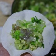 圆白菜虾米馅儿 圆白菜猪肉虾仁馅饺子