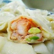 虾尾饺子的包法 露出虾尾饺子