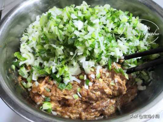 猪肉葱花馅饺子做法_猪肉葱花的饺子肉馅儿怎么和  第3张